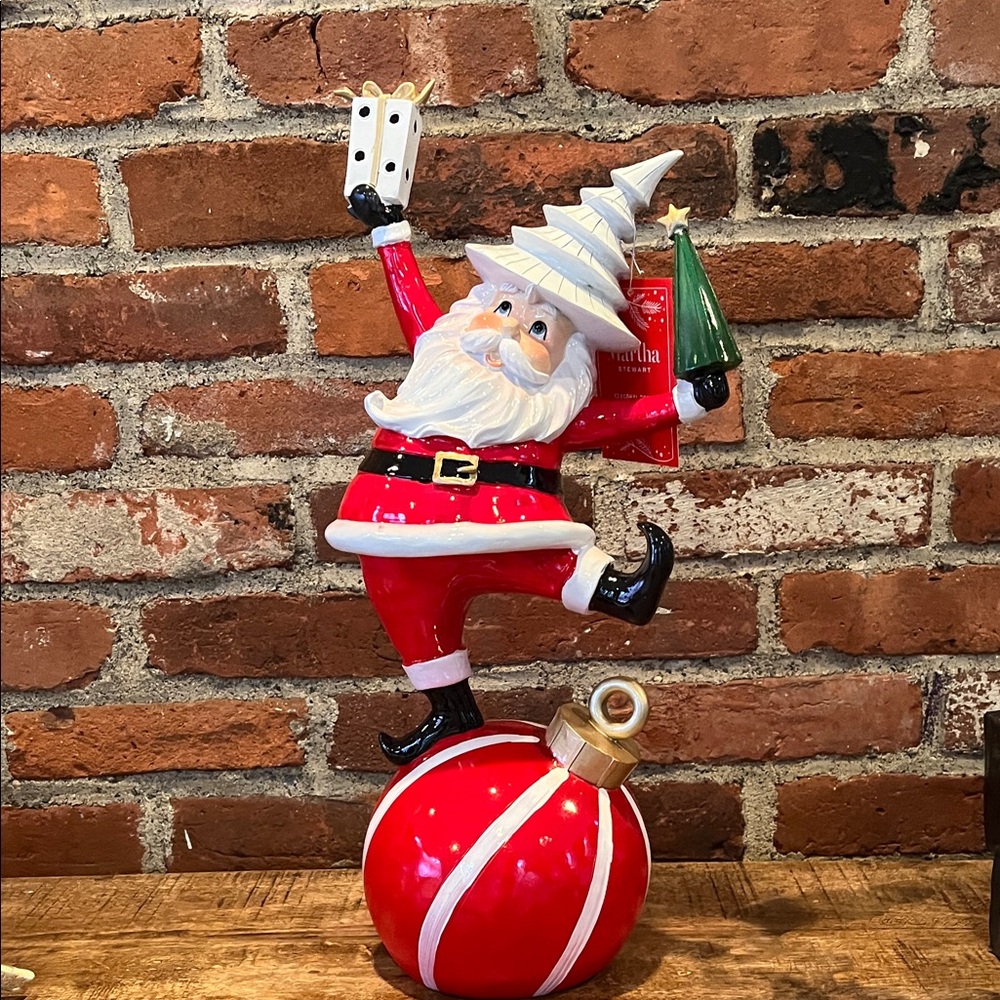 Martha Stewart Santa Claus Holiday Decoration